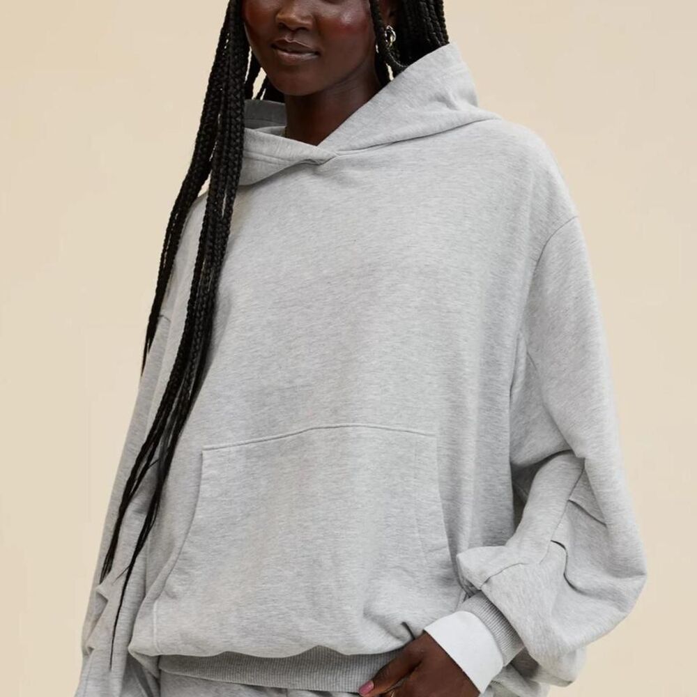 NWT Aerie Jet Setter Hoodie Gray L